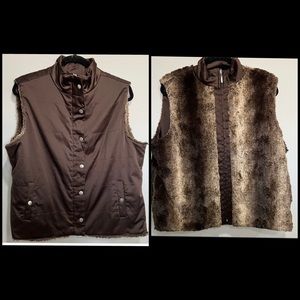Erin London Brown Vest